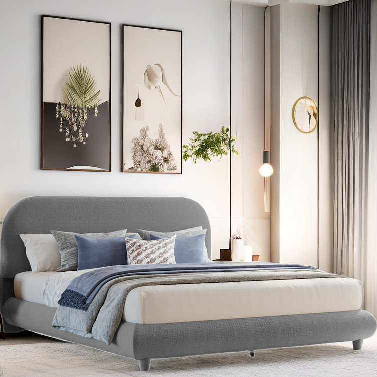 Ivy Bronx Joute Upholstered Platform Bed Wayfair